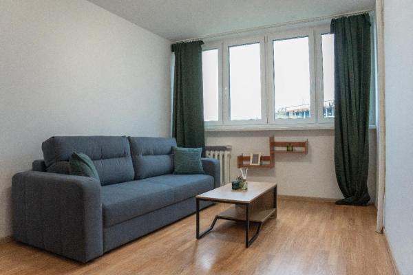 A la foto es mostra l'objecte Mound Apartment situat a la ciutat de Wrocław.
