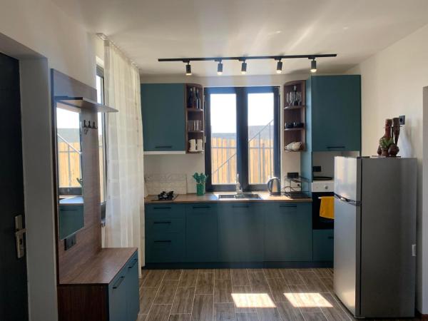 På billedet ses objektet Villa Afranike beliggende i byen Dushetʼi.