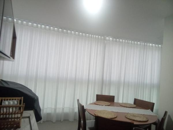 A la foto es mostra l'objecte Apartamento com vista para o mar na Praia do Morro situat a la ciutat de Guarapari.