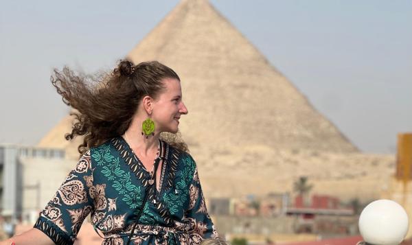 Na fotografii je vidět objekt Pyramids moon view inn nacházející se ve městě Káhira.