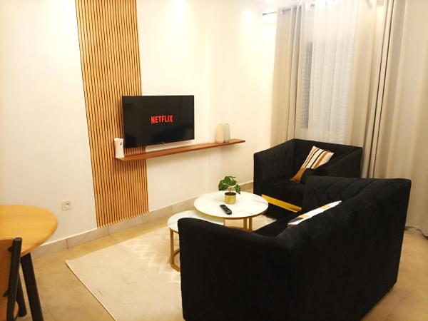 Na zdjęciu widoczny jest obiekt Chambre meublée extra confort à Yaoundé położony w mieście Jaunde.