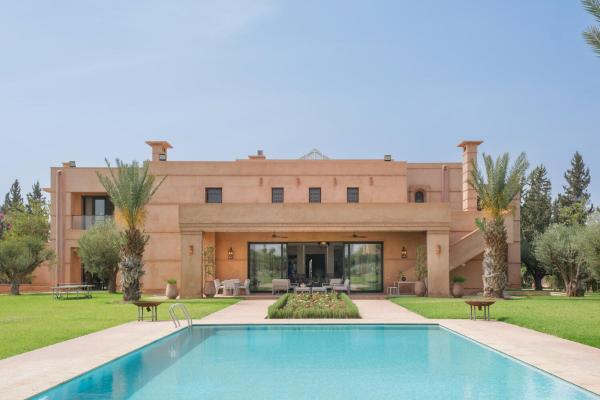 På billedet ses objektet Villa Tamari beliggende i byen Marrakech.