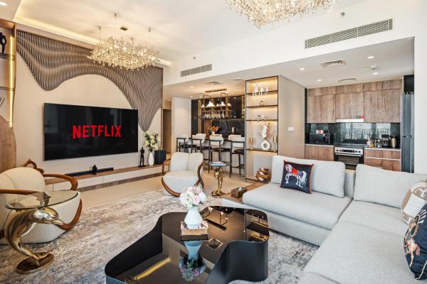 A la foto es mostra l'objecte Luxury Apartment at Dubai Creek Harbour, Bayshore - By DuStay situat a la ciutat de Dubai.