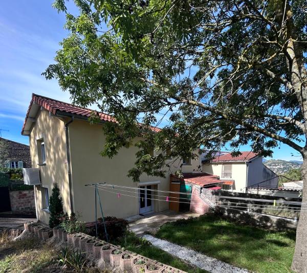 På bildet vises objektet Maison Des Vignes som ligger i byen Corent.