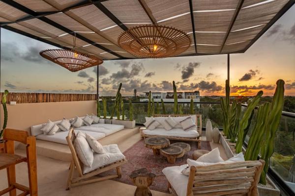 Na zdjęciu widoczny jest obiekt Luxury 3 bdr at Aldea Zama, Private Pool! położony w mieście Tulum.