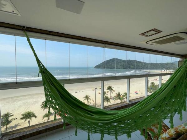 Auf dem Foto ist das Objekt Apartamento em Bertioga, Frente Mar, Vila Clais in der Stadt Bertioga zu sehen.