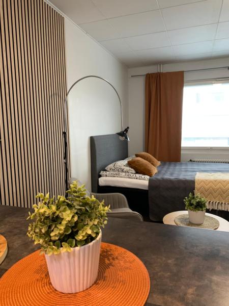 Na fotografii je vidět objekt Studio apartment B13 in the city center nacházející se ve městě Oulu.
