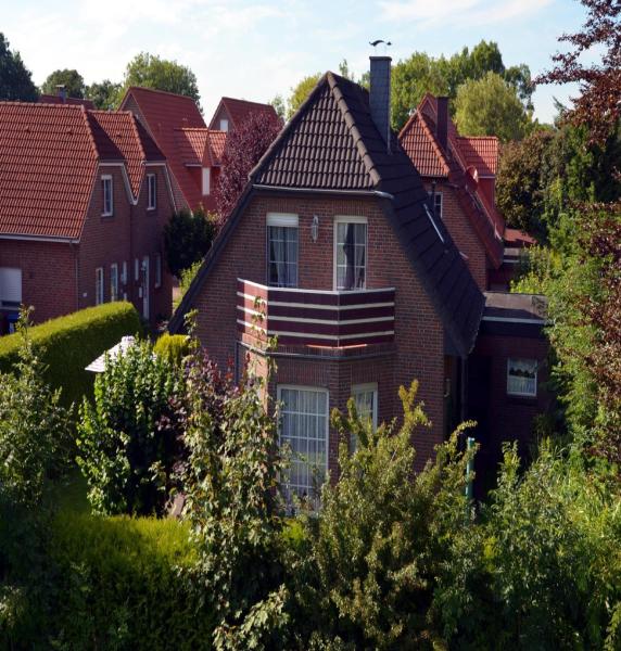A la foto es mostra l'objecte Ferienhaus Galle situat a la ciutat de Hooksiel.