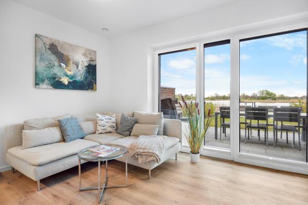 En la foto se muestra el objeto Ferienhaus Strandhuus ubicado en la ciudad de Bübbens.