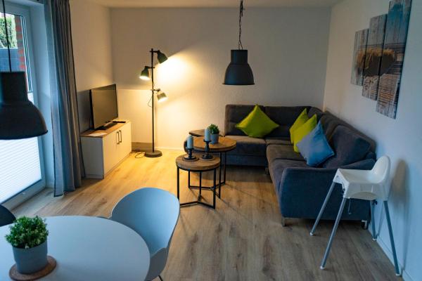 A la foto es mostra l'objecte Ferienwohnung Wassmann Horumersiel situat a la ciutat de Hooksiel.