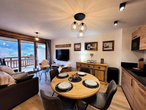 A la foto es mostra l'objecte Résidence Le Genepi - APPARTEMENT NEUF - 2 CHAMBRES EN SUITE AVEC VUE MAE-3501 situat a la ciutat de Les Gets.