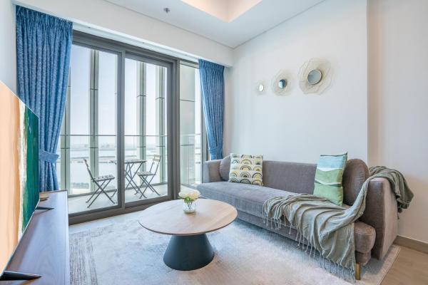 A la foto es mostra l'objecte RH - Stunning Canal View 01 BR with Top amenities, newly furnished situat a la ciutat de Dubai.