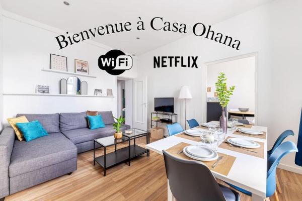 Na fotografii je vidět objekt Appartement cosy tout équipé nacházející se ve městě Moustey.