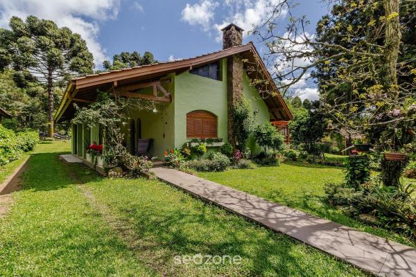 Casa C/ Churrasqueira Em Gramado Rje0980 - Gramado