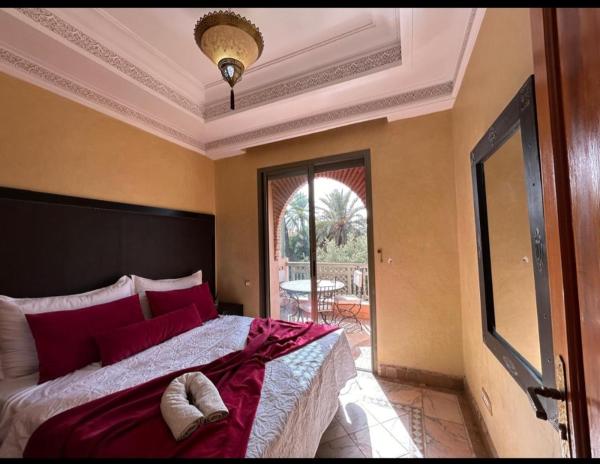 Auf dem Foto ist das Objekt Appartement au palmeraie Marrakech in der Stadt Marrakesch zu sehen.