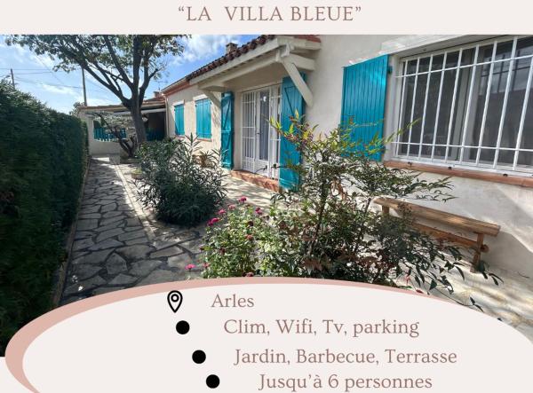 A la foto es mostra l'objecte La villa bleue Arles jardin situat a la ciutat de Arles.