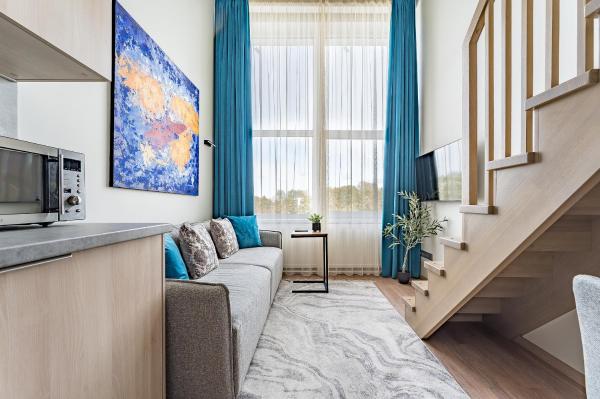A la foto es mostra l'objecte Urban loft situat a la ciutat de Vílnius.