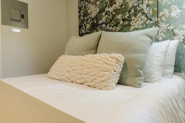 På billedet ses objektet Centrally Located Memphis Tiny Home Queen Bed REAR beliggende i byen Memphis.
