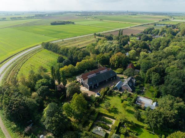 Na zdjęciu widoczny jest obiekt Groenendijk Verhuur - Landgoed Weelzicht appartementen położony w mieście Dreischor.