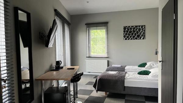 På billedet ses objektet Apartamenty Marciniak beliggende i byen Puławy.