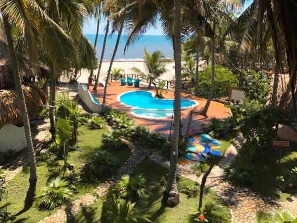 På billedet ses objektet Sublime Eco Hotel - Palomino Tayrona By GHO Hoteles beliggende i byen Calabolo.