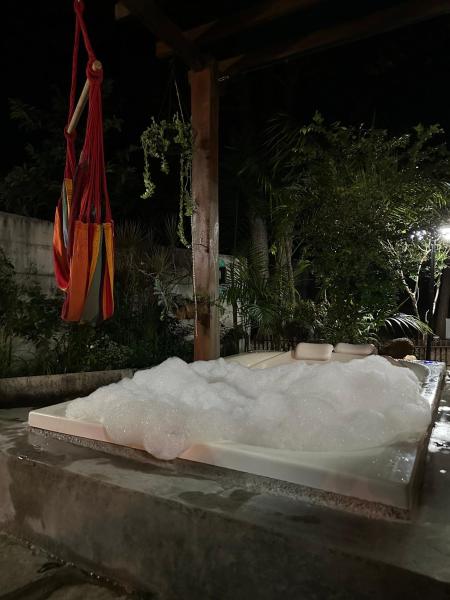 Na foto é possível ver o objeto Casa Tapera 14 Goiás localizado na cidade de Goiás.