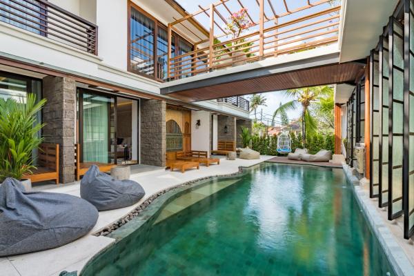 A la foto es mostra l'objecte The Akasha Seminyak Bali Boutique Hotel situat a la ciutat de Seminyak.