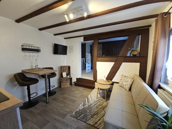Na foto é possível ver o objeto Gemütliche Ferienwohnung im Westerwald - 