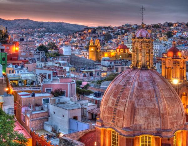 A la foto es mostra l'objecte Guanajuato Centro quiet 3-story home with great views situat a la ciutat de Guanajuato.