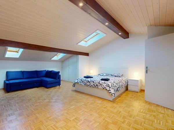写真にはVésenaz市にあるCharming countryside studio in Meinier, Genevaが写っています。