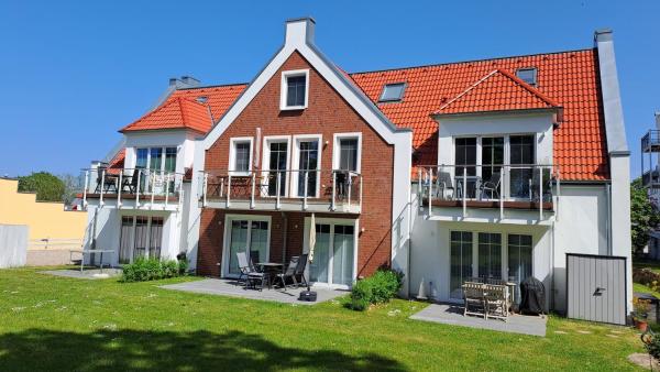 Na foto é possível ver o objeto Auszeit - Maisonette-Wohnung mit Meerblick localizado na cidade de Neu Gaarz.