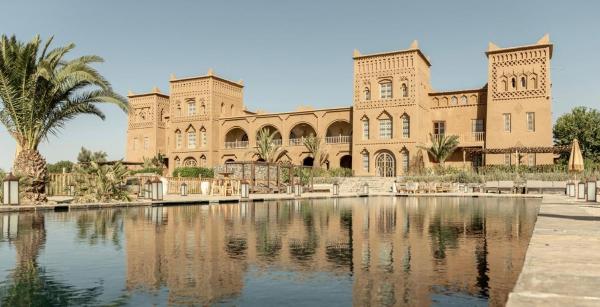 写真にはTagadirt市にあるKasbah d'ifが写っています。
