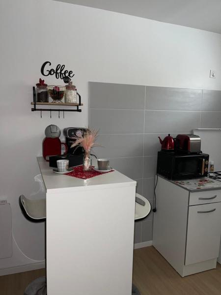 A la foto es mostra l'objecte studio 28m situat a la ciutat de Saint-Claude.