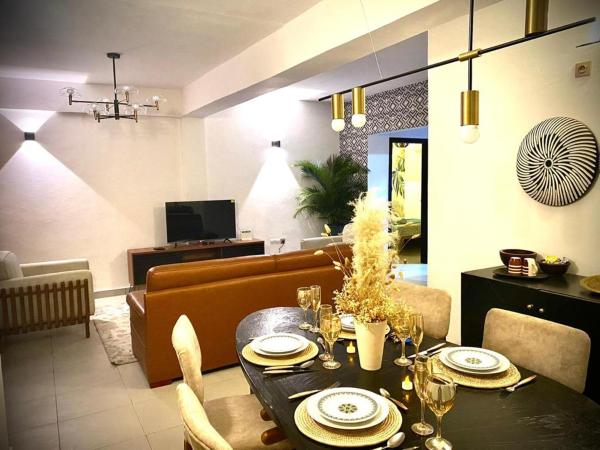 Auf dem Foto ist das Objekt le calme au coeur de la ville in der Stadt Akwa zu sehen.