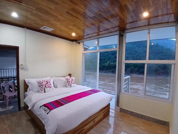 Na foto é possível ver o objeto Villa Mekong 2 Guesthouse localizado na cidade de Pakbeng.