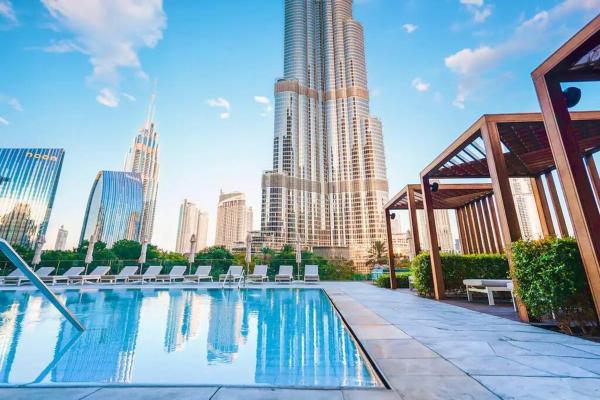A la foto es mostra l'objecte Luxe Address Opera 2BR Burj Khalifa View situat a la ciutat de Dubai.