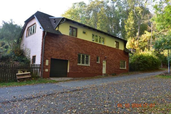 Na fotografii je vidět objekt Flynnhouse nacházející se ve městě Aš.