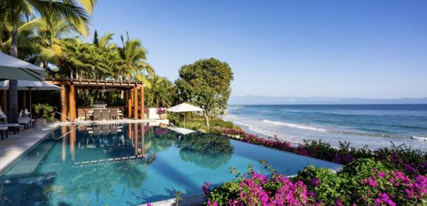 A la foto es mostra l'objecte Ranchos Estates Beachfront Villa Ten situat a la ciutat de Punta Mita.