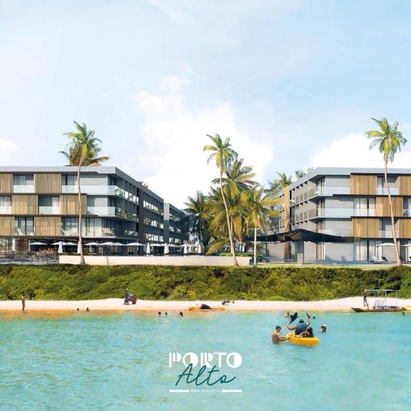 Na fotografii je vidět objekt Porto Alto Resort nacházející se ve městě Cupe.