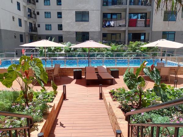 Kuva 1: Studio in Kileleshwa with Gym, Pool, Netflix, Washer
