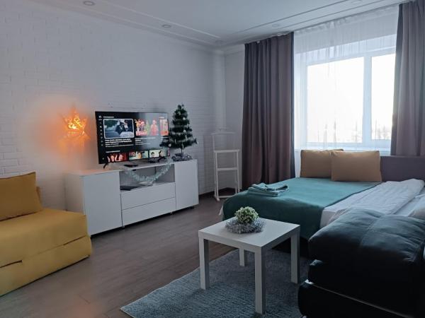 Kuvassa näkyy kohde VIP Студия ЖК Ривьера, joka sijaitsee kaupungissa Kökşetaw.