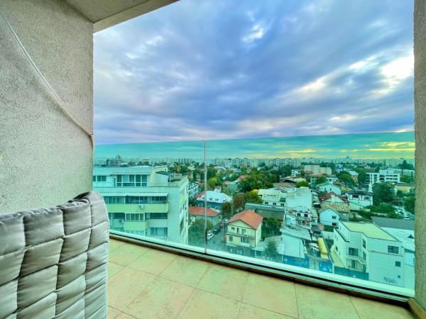 A la foto es mostra l'objecte Apartment No 902 Circului Park Tower situat a la ciutat de Bucarest.