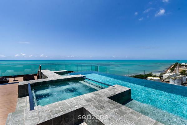 Nella foto è visibile l'oggetto NWTs - Apartamentos com Vista Frente-Mar em Maceió situato nella città di Maceió.