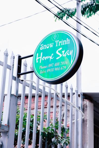 En la foto se muestra el objeto Snow Trinh Homestay ubicado en la ciudad de Hớn Quản.