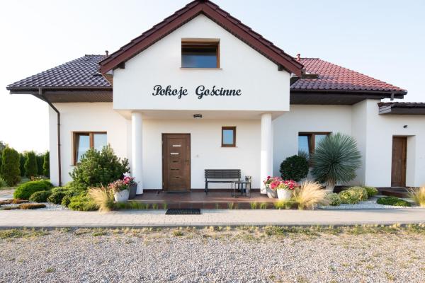 A la foto es mostra l'objecte Zagaje Pokoje Gościnne situat a la ciutat de Sarbinowo.