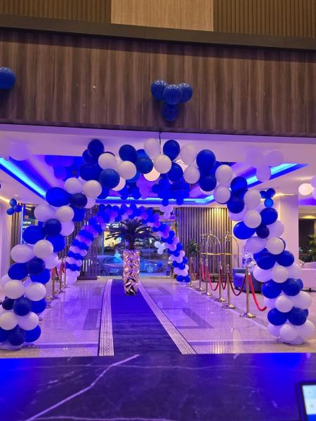 A la foto es mostra l'objecte Blue Rose Garden AlFalah situat a la ciutat de Riad.