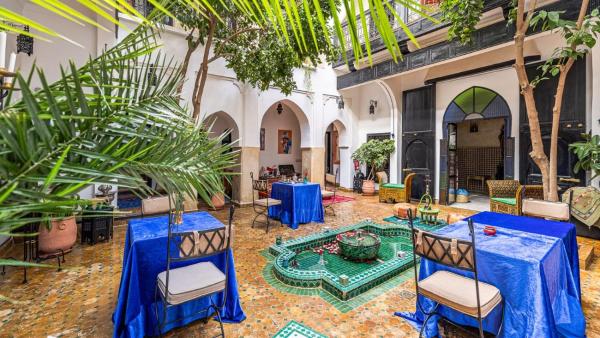 En la foto se muestra el objeto Riad ABBASSIA Marrakech - Authentic Medina Experience ubicado en la ciudad de Marrakech.