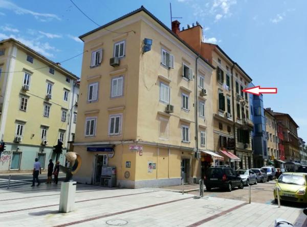 A la foto es mostra l'objecte Stylish Rijeka City Center Apartment situat a la ciutat de Rijeka.