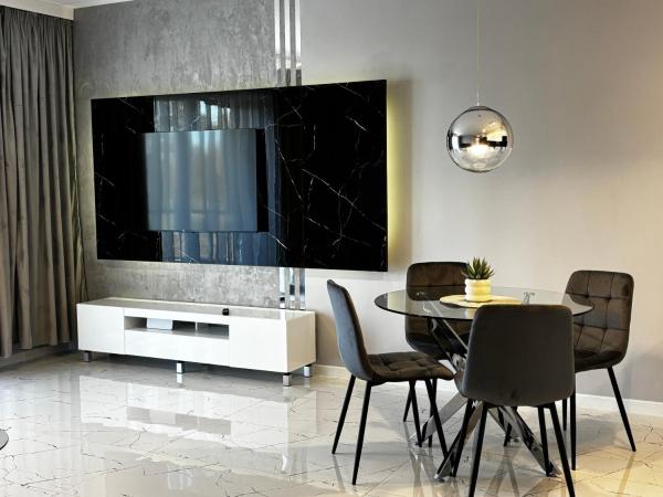 A la foto es mostra l'objecte VIA Apartments situat a la ciutat de Wałcz.
