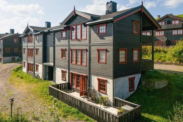 På billedet ses objektet Leilighet sentralt i Trysil beliggende i byen Hovi.